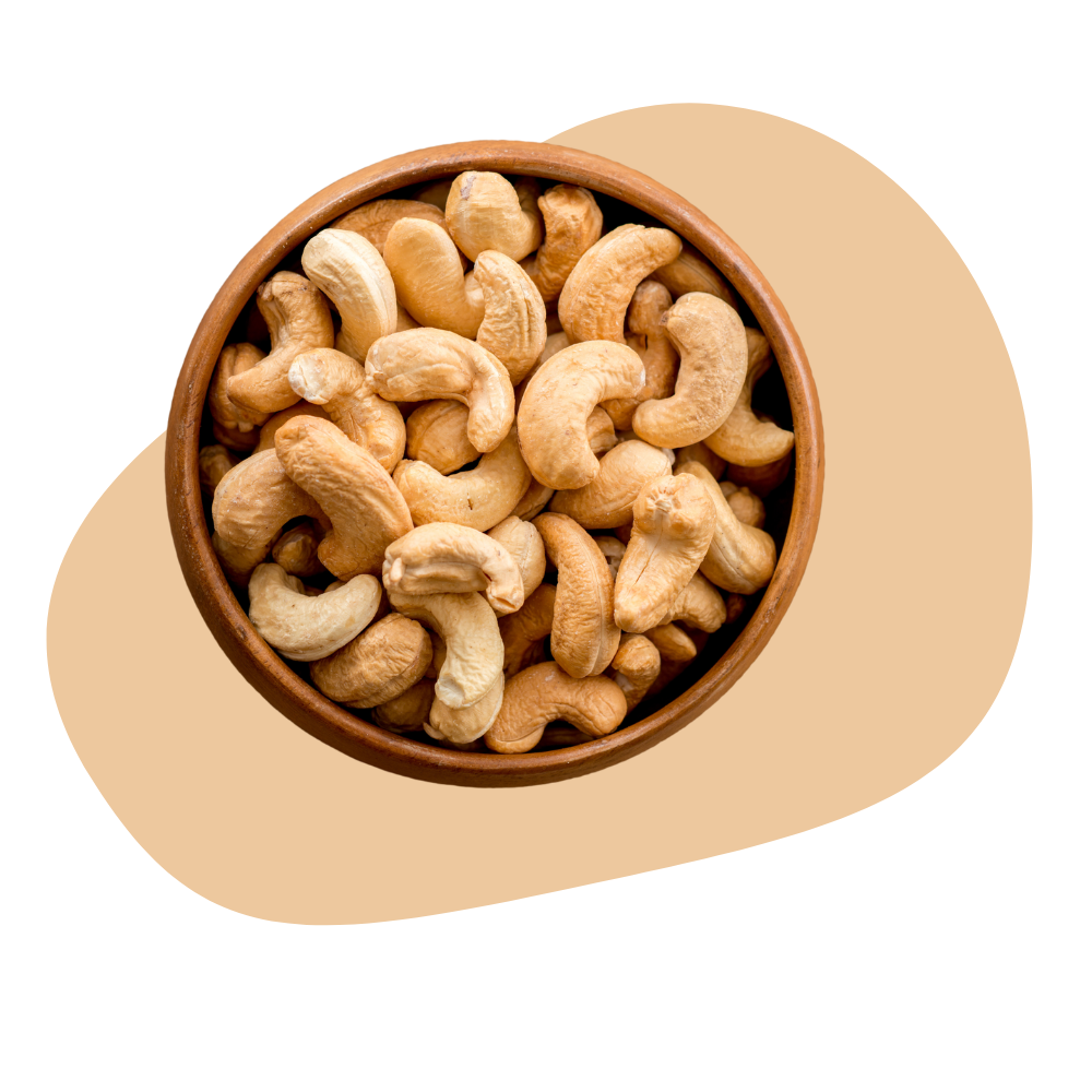 CASHEWS, ROASTED AND SALTED