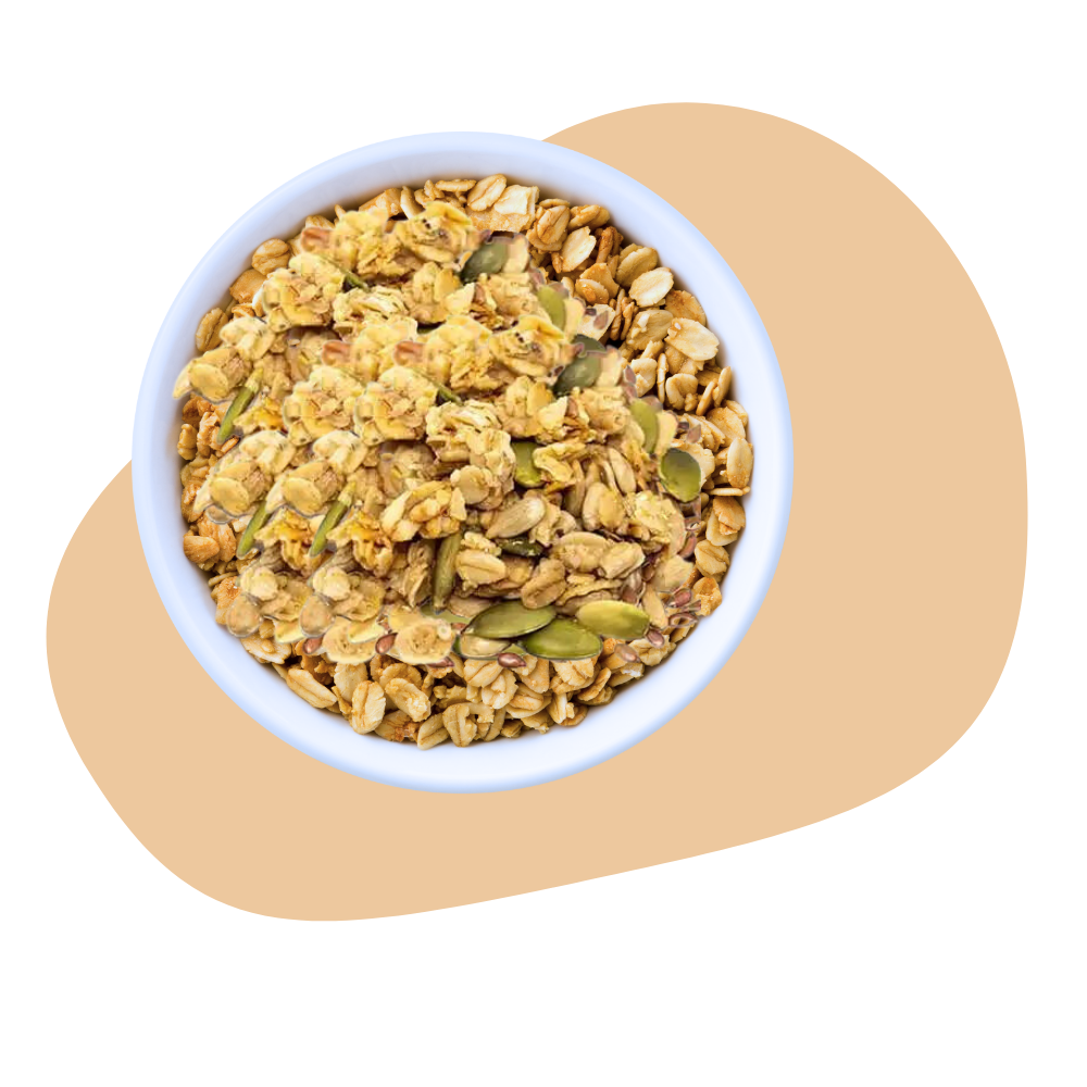 PUMPKIN SEED AND FLAX GRANOLA